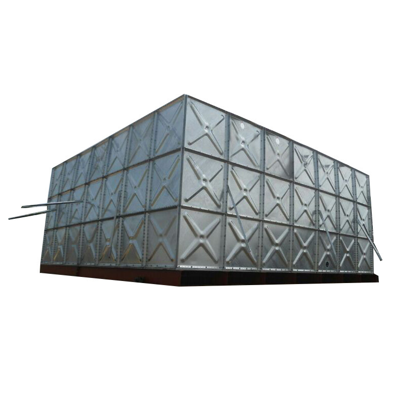 2024 Hot Selling Sectional Hot Dip Galvanized Assembled Steel Potable HDG Water Storage Tank Price