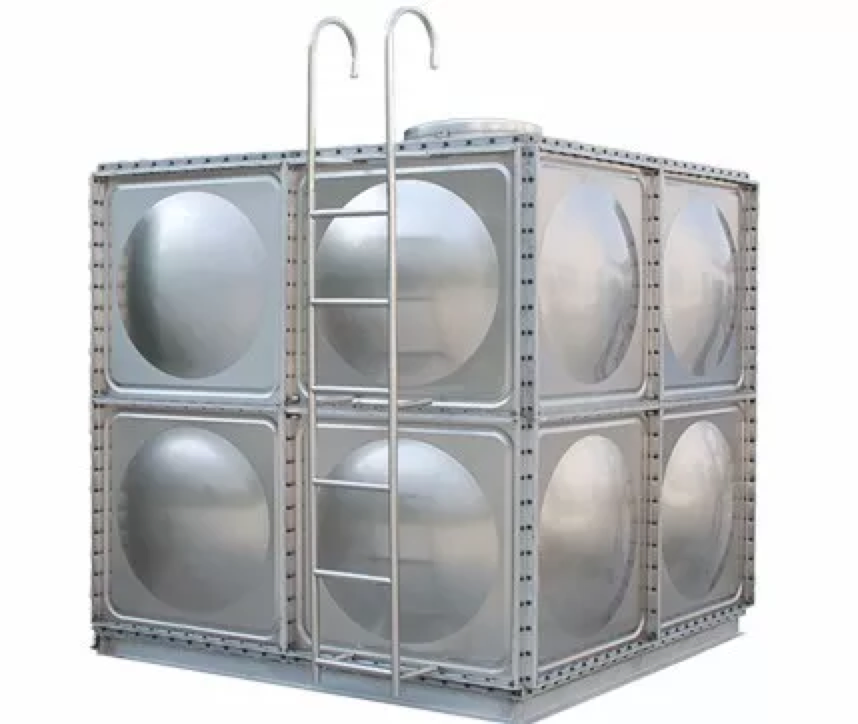 10m3 storage capacity SS316 tank large big size stainless steel 10000 liter water tank SS304 sectional water tank