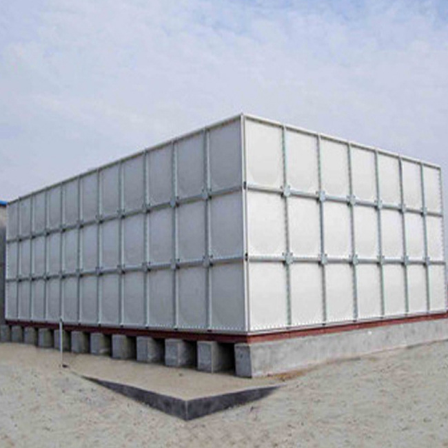 HOT SALE GRP modular Panel FRP WATER TANK for SMC Rectangular Water Storage Tank