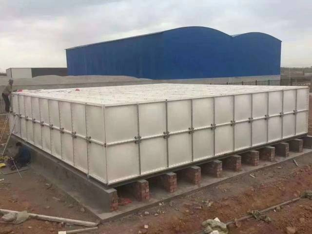 Flexible Customized rain water storage GRP FRP material water tanks