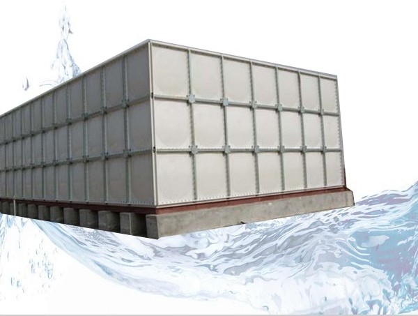 SMC FRP GRP sectional panel water tank 50000 gallon Modular GRP Panel Water Tank