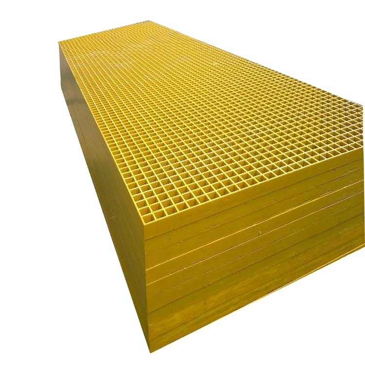 4x8 FRP sheets concave surface frp grating frp industrial grating fiberglass plastic grating