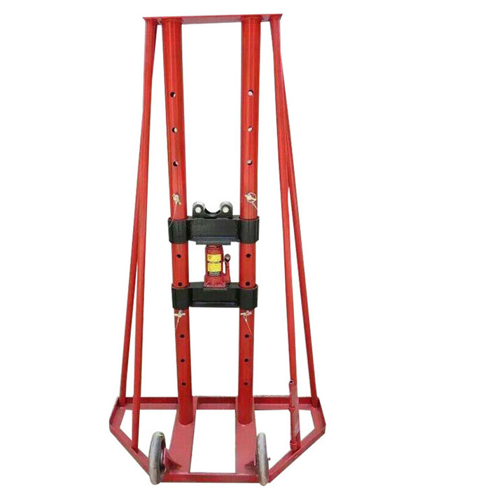 Hydraulic Cable Drum jack Heavy Load Hydraulic Cable Reel Stand