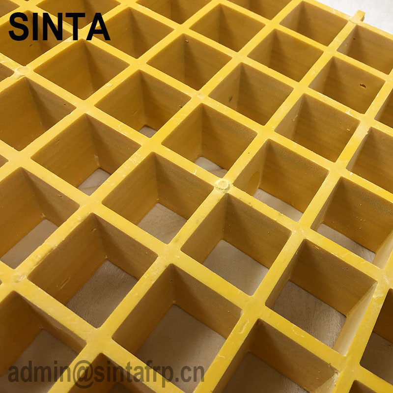 4x8 FRP sheets concave surface frp grating frp industrial grating fiberglass plastic grating