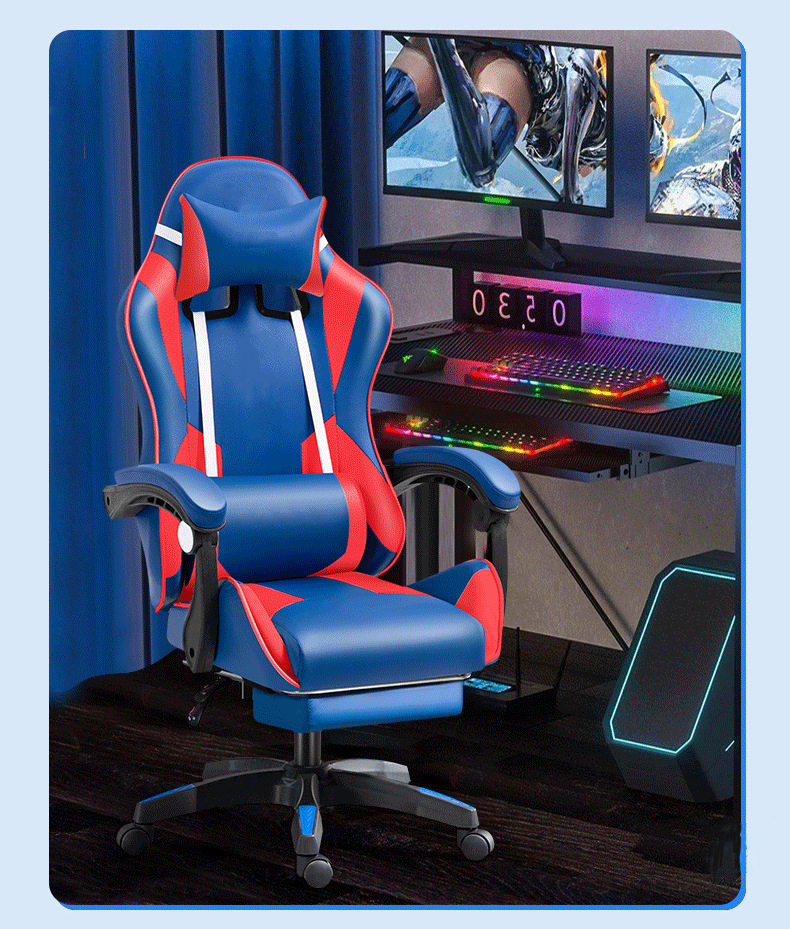 Racing gamer gaming chair foldable cheap cougar gaming chair massage parts