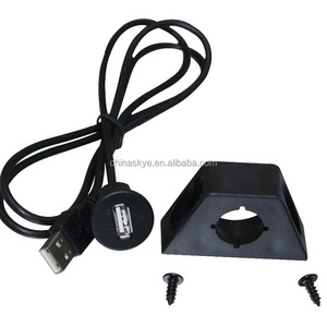 USB Extension Cable USB male to female cable with 2 mounting kits