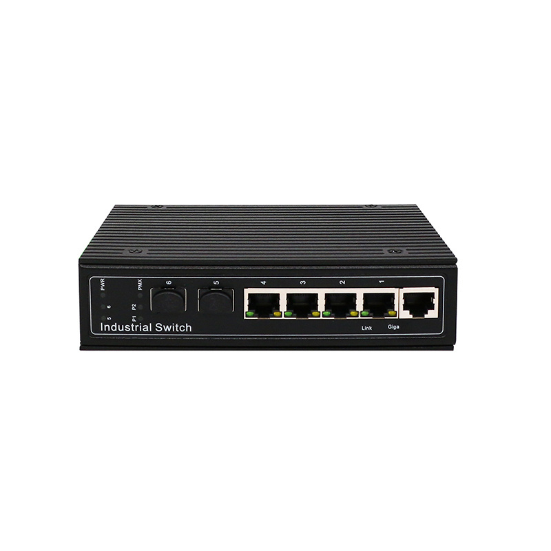 OEM 250m 4 8ports CCTV Unmanaged Managed Industrial Network Ethernet PoE Switch 48V for Hikvision IP Camera(POE0402M-3I)