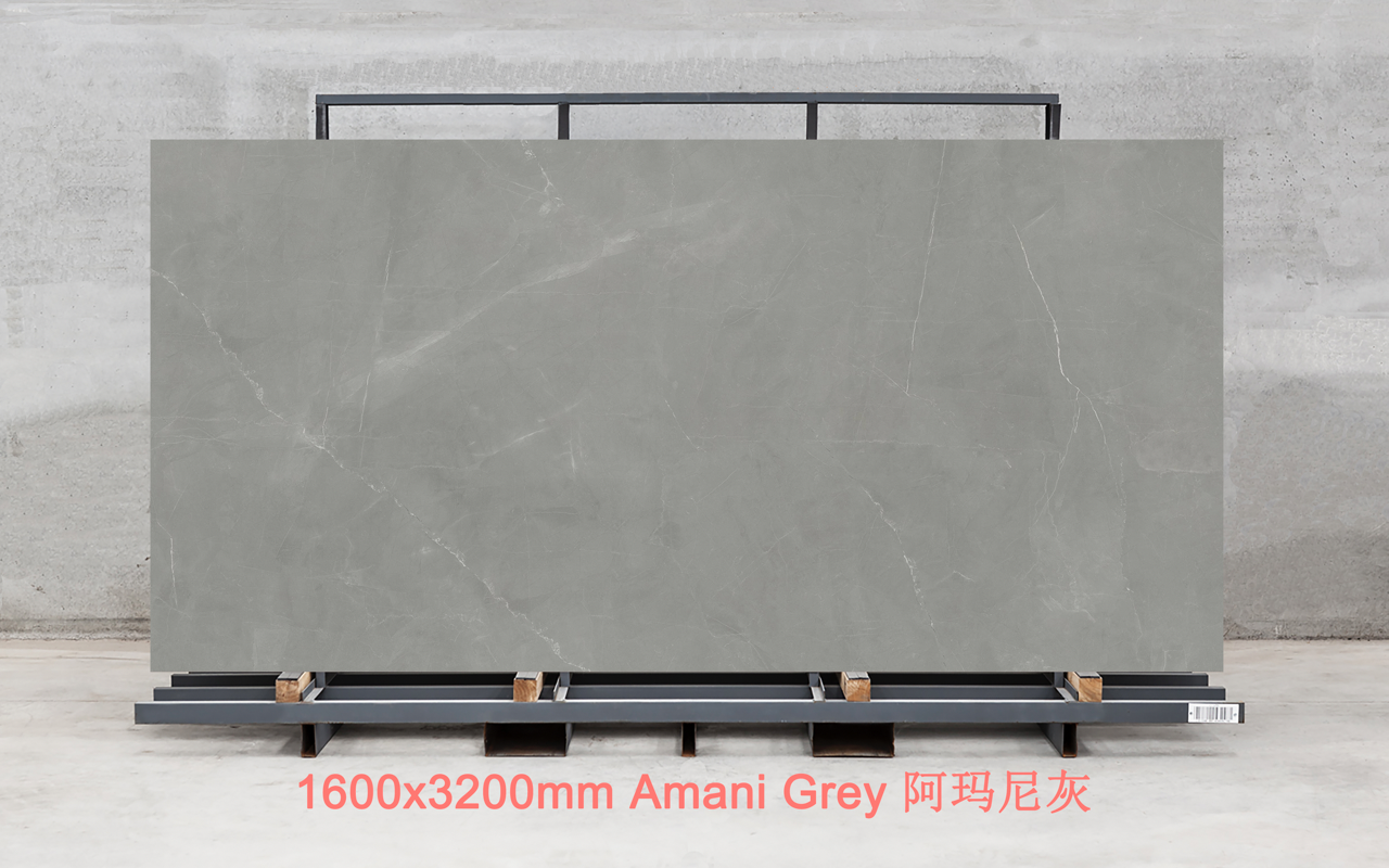 Light Grey Marble Quartz Sintered Stone Surface 1600*3200*12mm Porcelain Polished Glazed Slabs Tile With Good Price