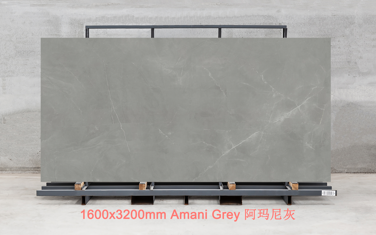 Light Grey Marble Quartz Sintered Stone Surface 1600*3200*12mm Porcelain Polished Glazed Slabs Tile With Good Price