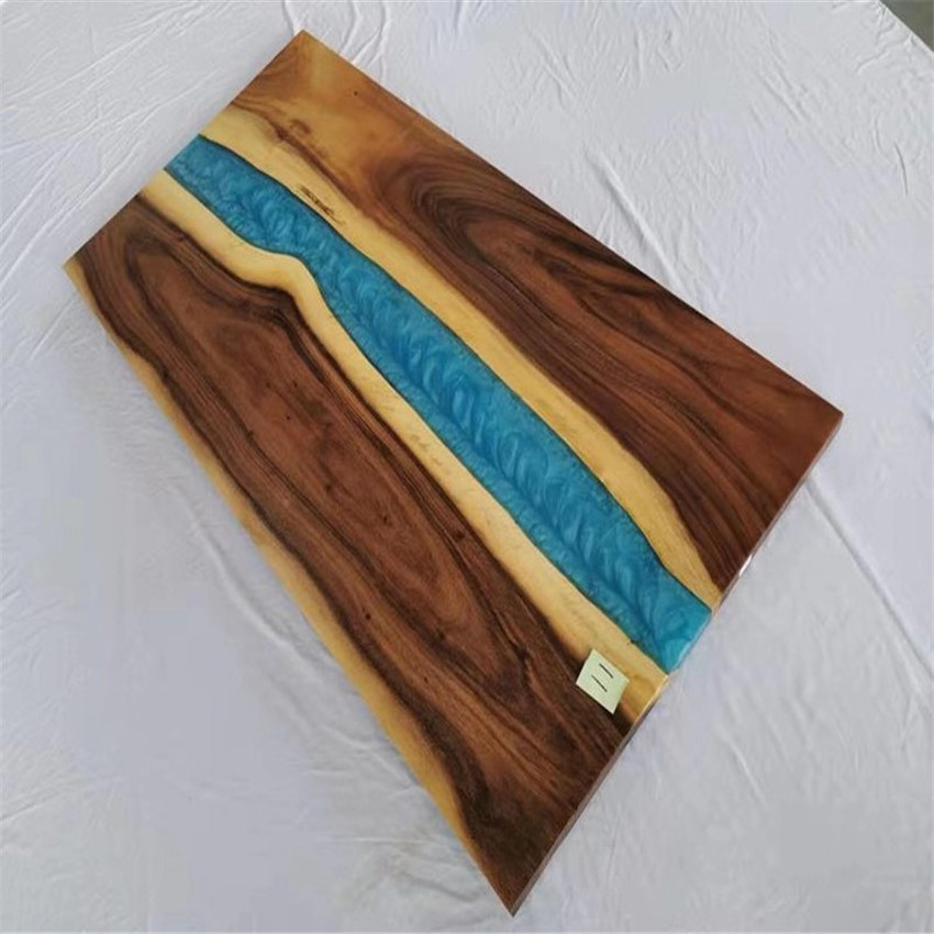 cheap epoxy resin laminate beech indoor restaurant solid wooden dining dinner table top