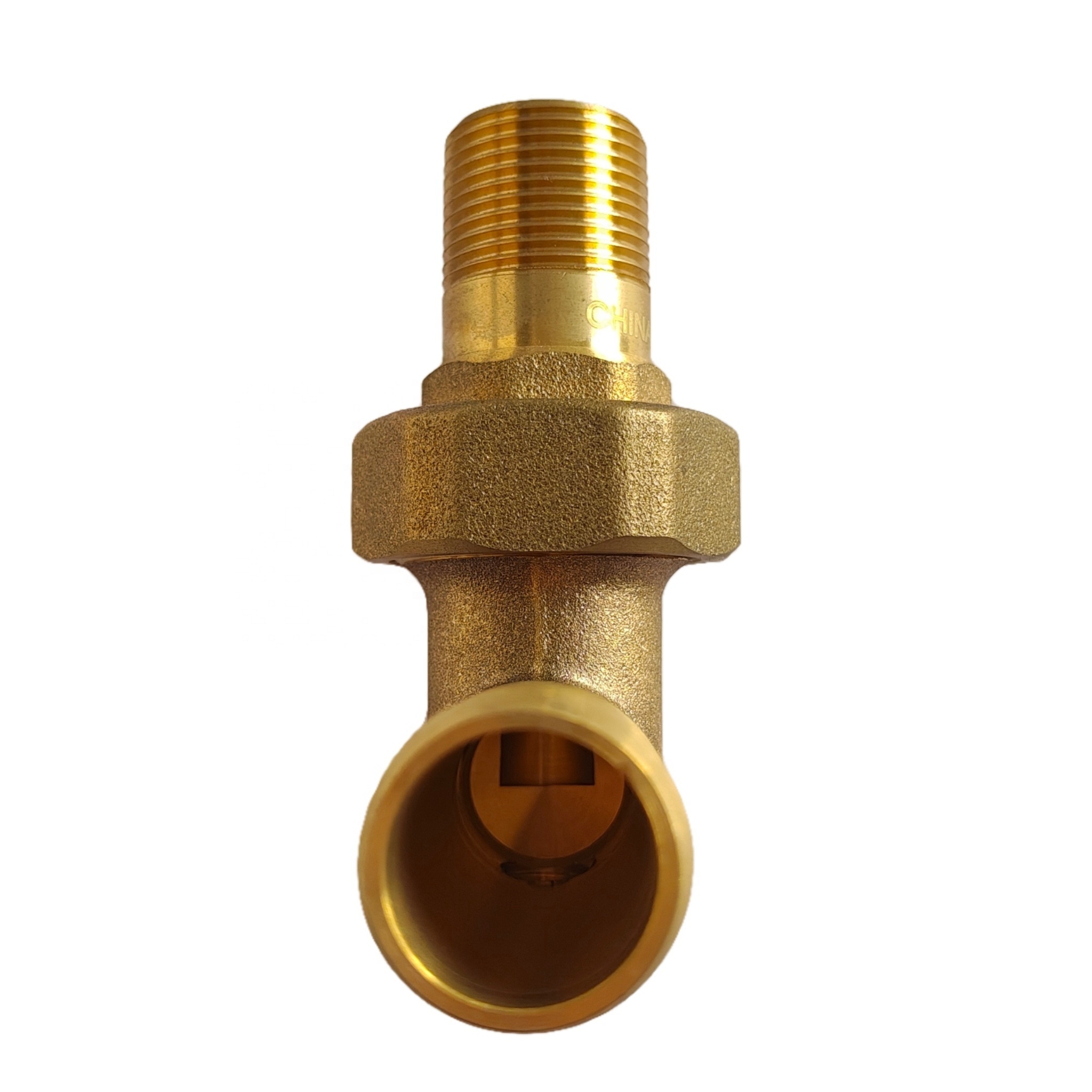 2023 hot selling 3/4'' Male Brass Elbow Fittings for Pipe Hose Hardware