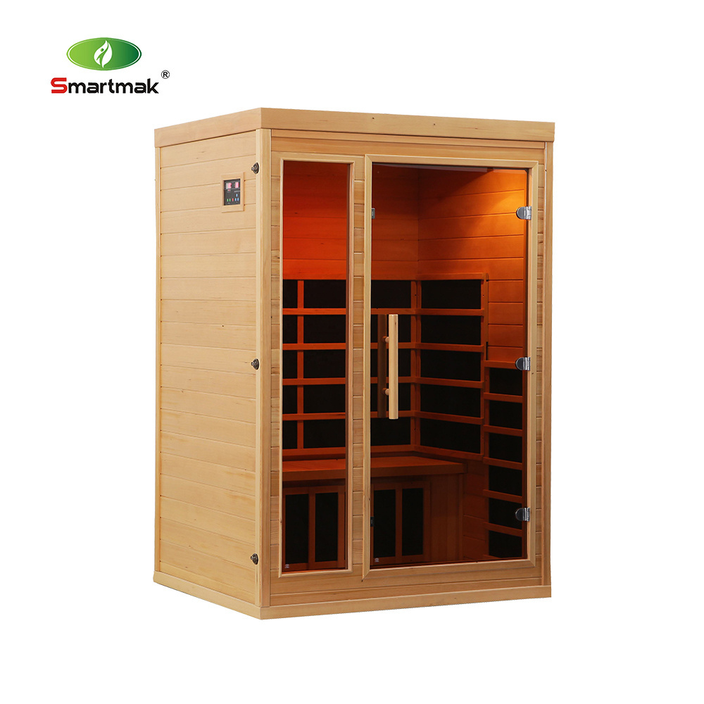 Smartmak Dry infrared Spa Home High Tech Health Home Infrared Sauna For 2 Person