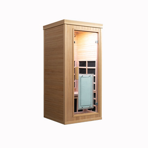 Home Indoor 1 Person High Tech Health Infrared Sauna Low Emf Infrared Sauna Rooms