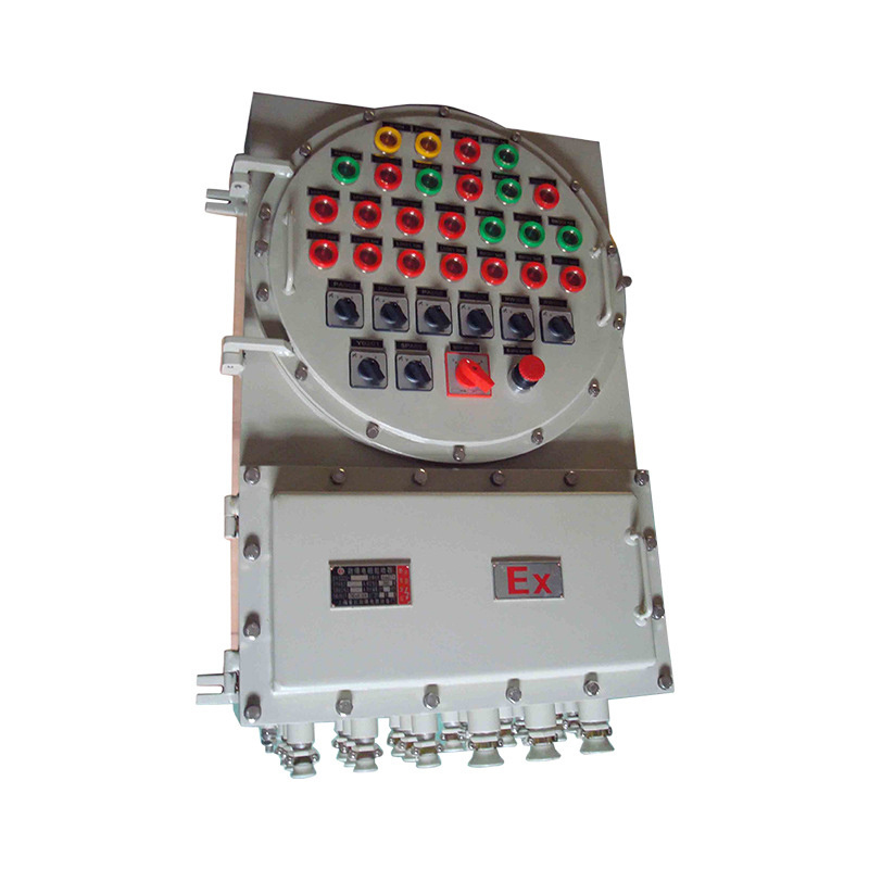 Explosion-proof electric motor outdoor control panel boxes