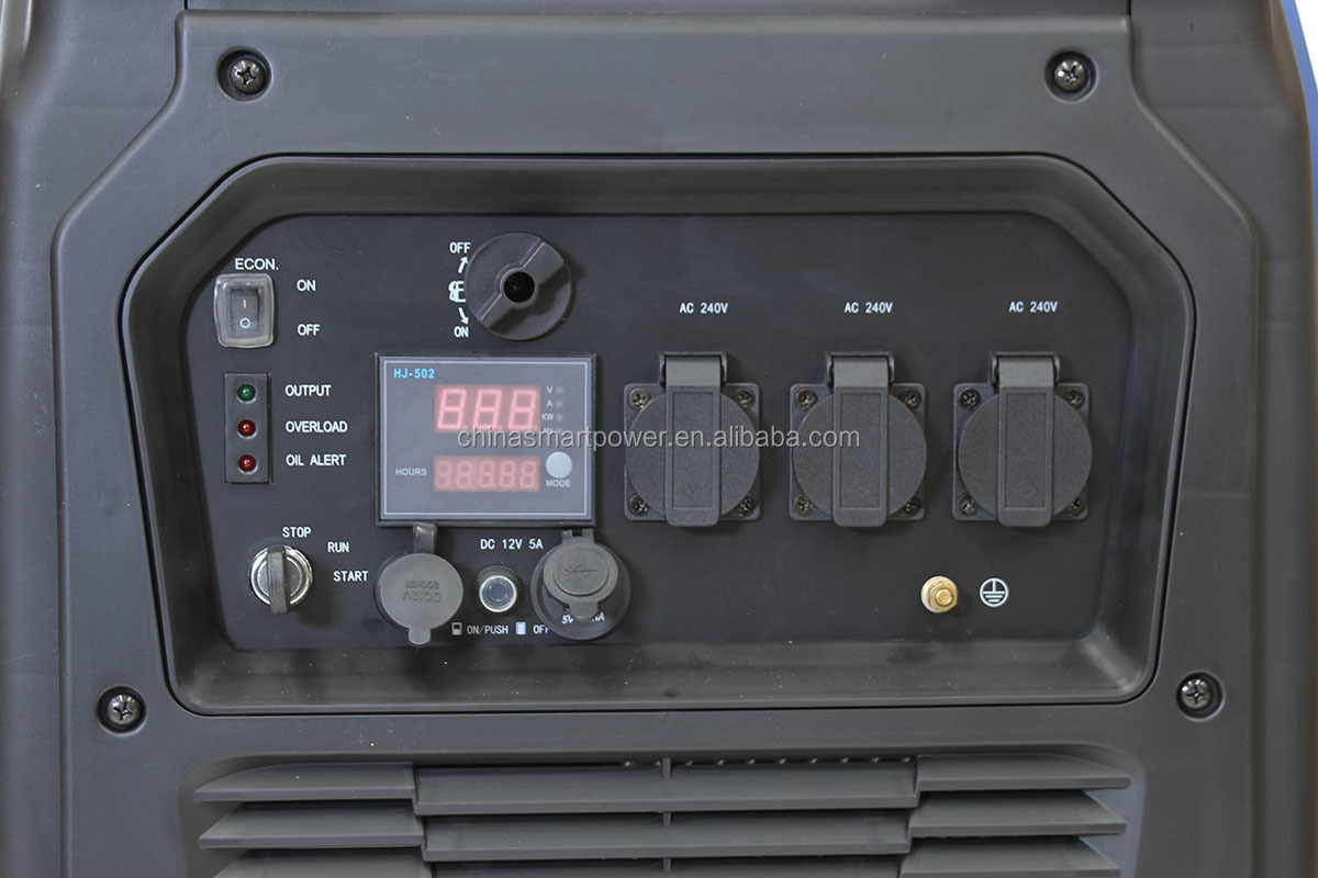 2025 China Portable 5000w Inverter Generator