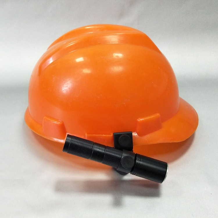 Explosion proof helmet flashlight with clip Headlamp