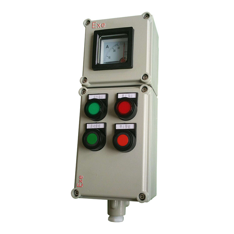 Explosion-proof electric motor outdoor control panel boxes