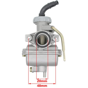 PZ20 Carburetor for Kazuma Baja 50cc 70cc 90cc 110cc 125cc TaoTao 110B NST SunL Chinese Quad 4 Stroke ATV Go Kart Dirt Bike