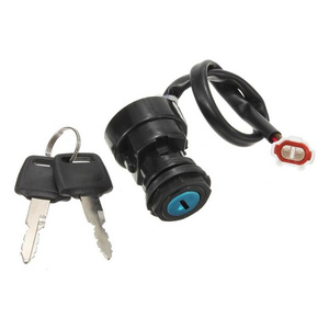 Motorbike Key Ignition Switch Fit For Yamaha Raptor 125 Grizzly 125 Wolverine 350