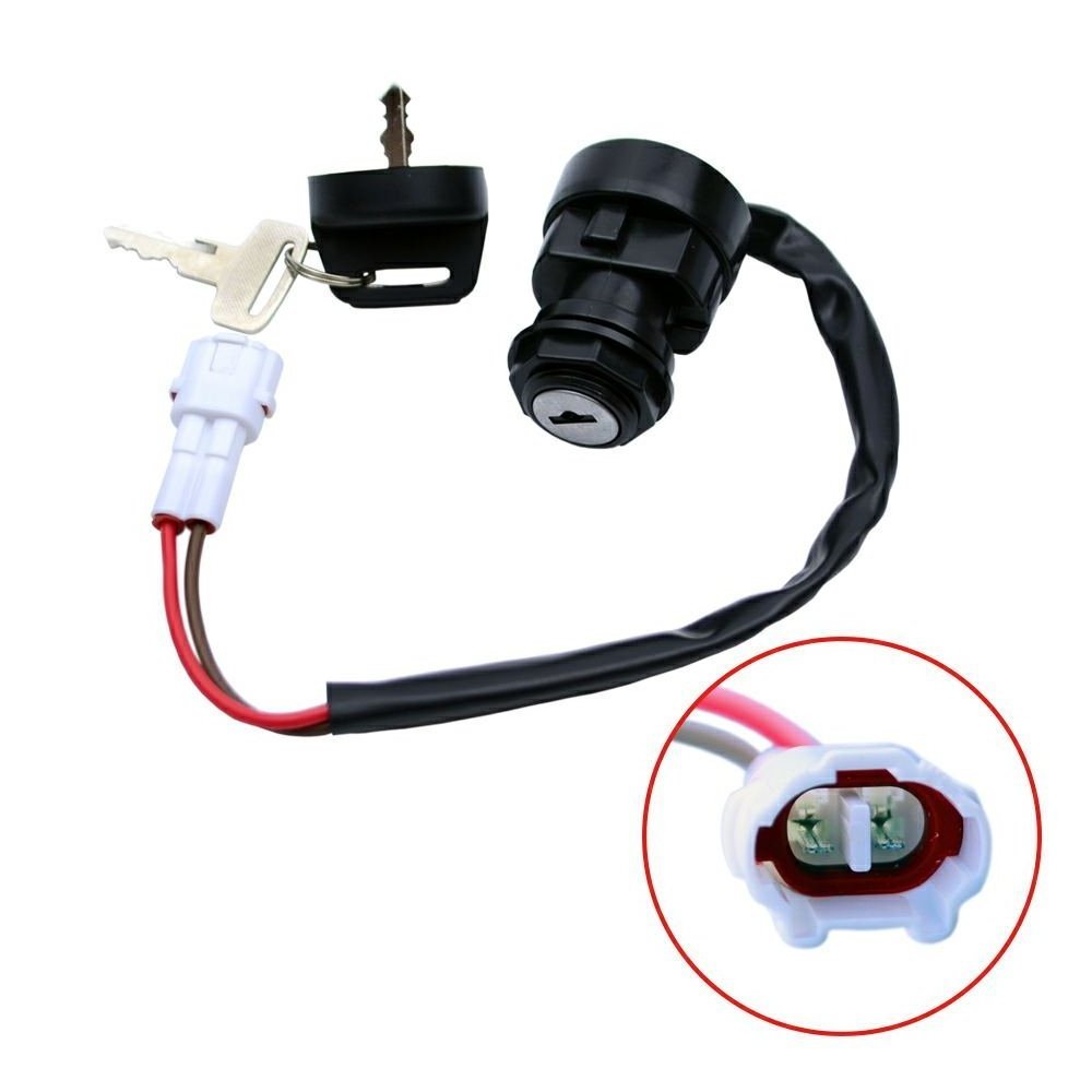 Motorbike Key Ignition Switch Fit For Yamaha Raptor 125 Grizzly 125 Wolverine 350