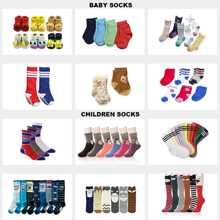 BY-II-1240 baby girls non slip socks bamboo socks children socks for kids