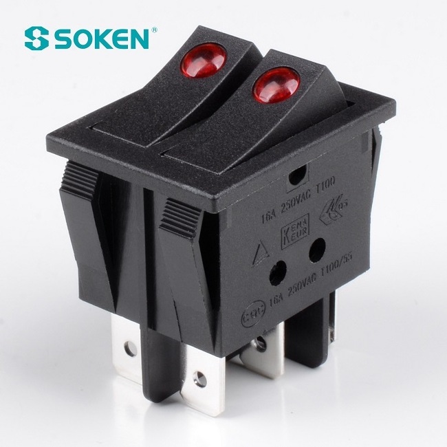 rocker switches master soken spst spdt rocker switch t85 rk1-23 outlets