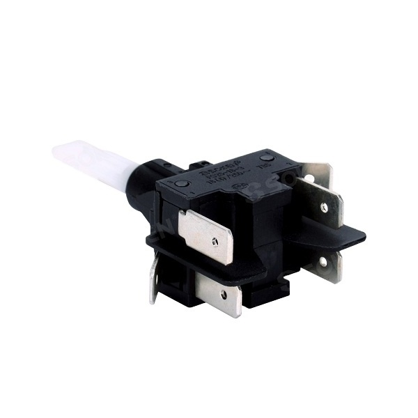 PS25-16-3 vacuum cleaner switch/ 6 pin 2 step Pressure button switch CQC KC 16(4)A 250VAC T85