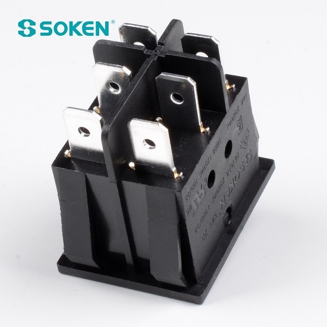 rocker switches master soken spst spdt rocker switch t85 rk1-23 outlets