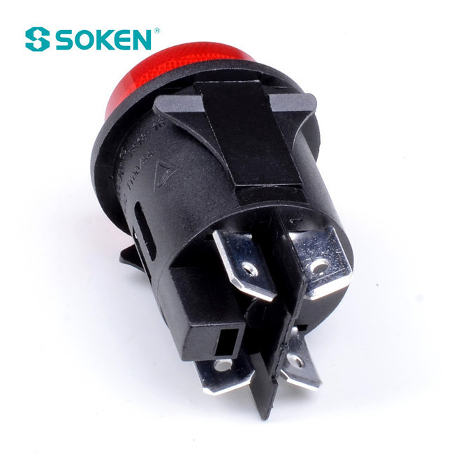 SOKEN waterproof socket extensions push button switch 250VAC PS18-16 2 pole