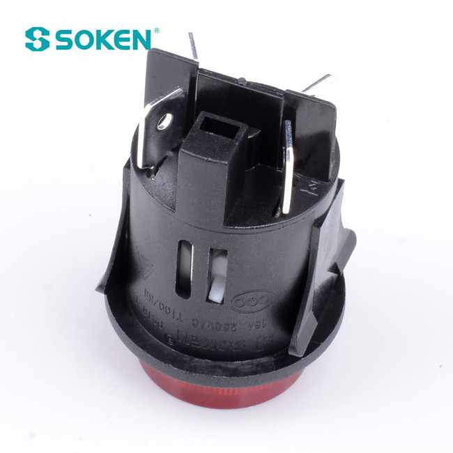 SOKEN waterproof socket extensions push button switch 250VAC PS18-16 2 pole