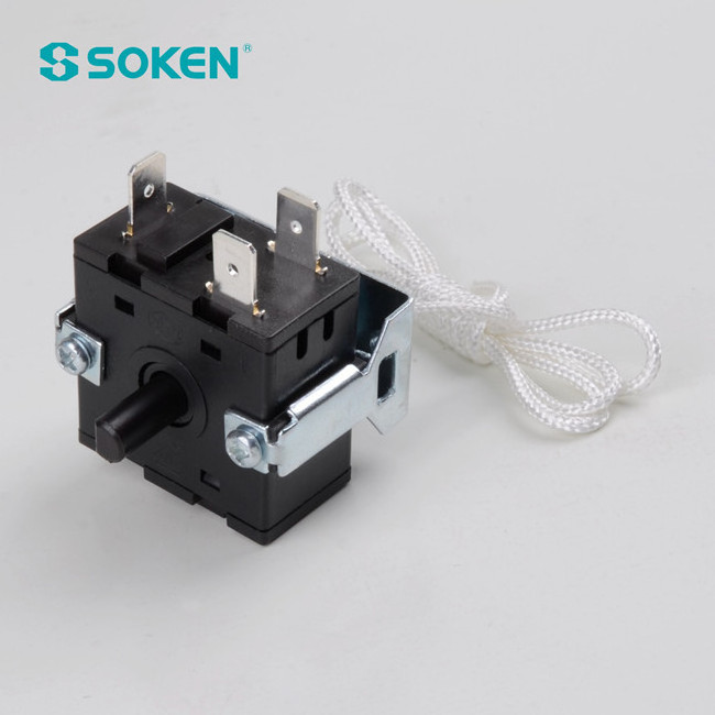 SOKEN patio heater 12 way pull rope rotary switch 16a 250v t100 RT222-3-B rotary switch