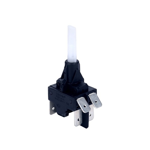 PS25-16-3 vacuum cleaner switch/ 6 pin 2 step Pressure button switch CQC KC 16(4)A 250VAC T85