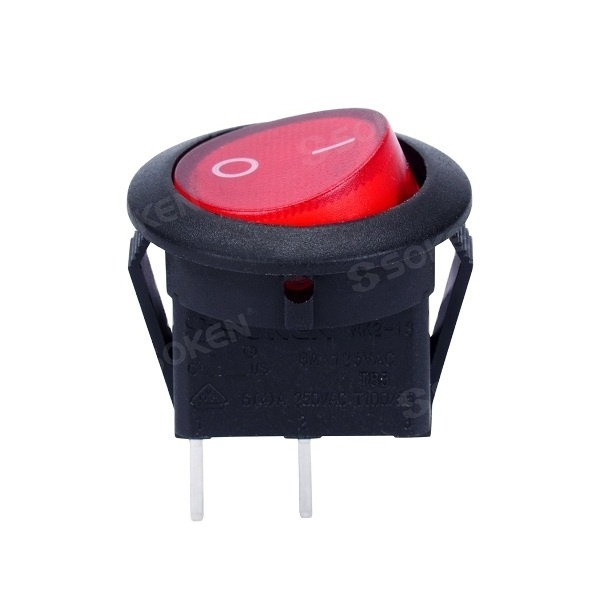 RK2-13 steam iron generator Rocker Switch/ illuminated on-off switch t85 12 volt