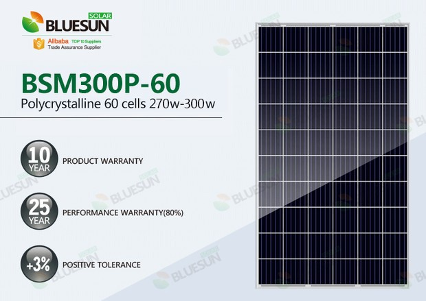 JA solar panel 270w 60cells pv panel 250w 260w 280w 285w 290w 300w solar panel for home system use