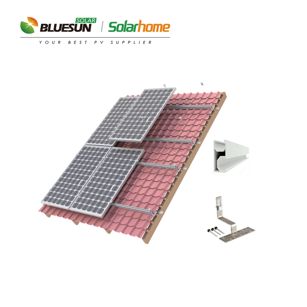 Grid Tie Hybrid Inverter 3KW Solar Panel Kit 3 KW Solar System With Racks 5KW 10KW 20KW For Home Use Solar Water Pump System