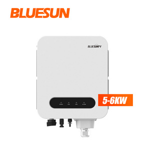 Bluesun 3KW 5KW 10kw On Grid Solar Inverter MPPT On Grid PV Power 5000 Watt Inverter Wind Turbine Price