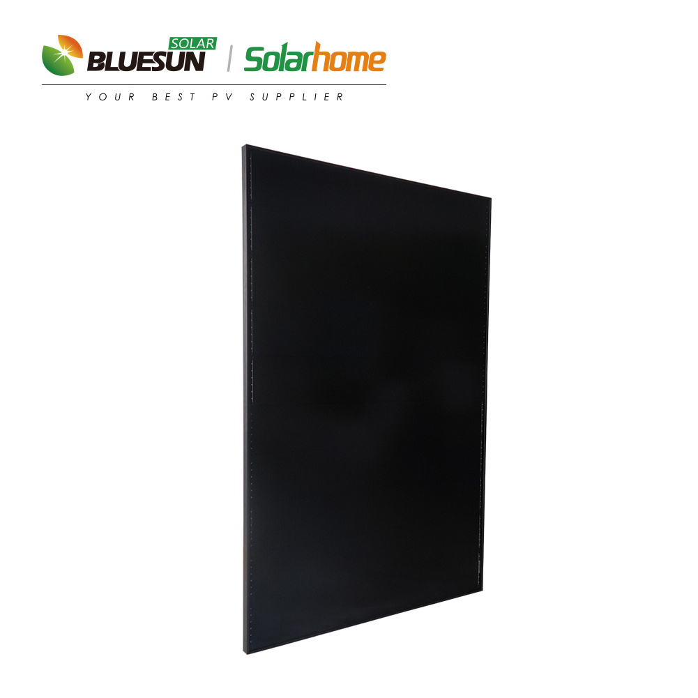 BLUESUN PERC 400 Watts All Black Solar power Panel Mono  Solar Panels 400w 1000w price wholesale solar panels