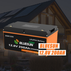 Bluesun 12V 24 Volt Lithium Batteries 72v 48V 100AH 200AH Lithium Solar  Battery 400AH 200AH 120AH 100AH Lifepo4 Battery