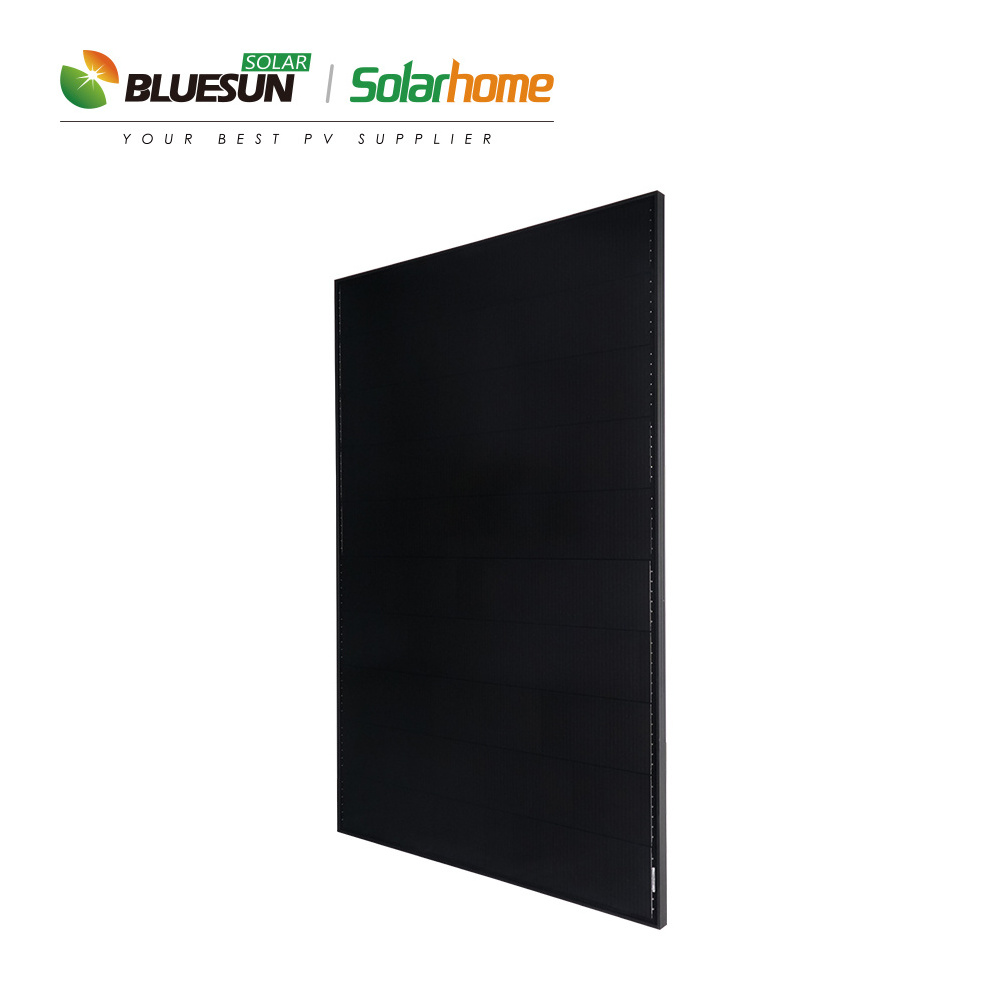 BLUESUN PERC 400 Watts All Black Solar power Panel Mono  Solar Panels 400w 1000w price wholesale solar panels