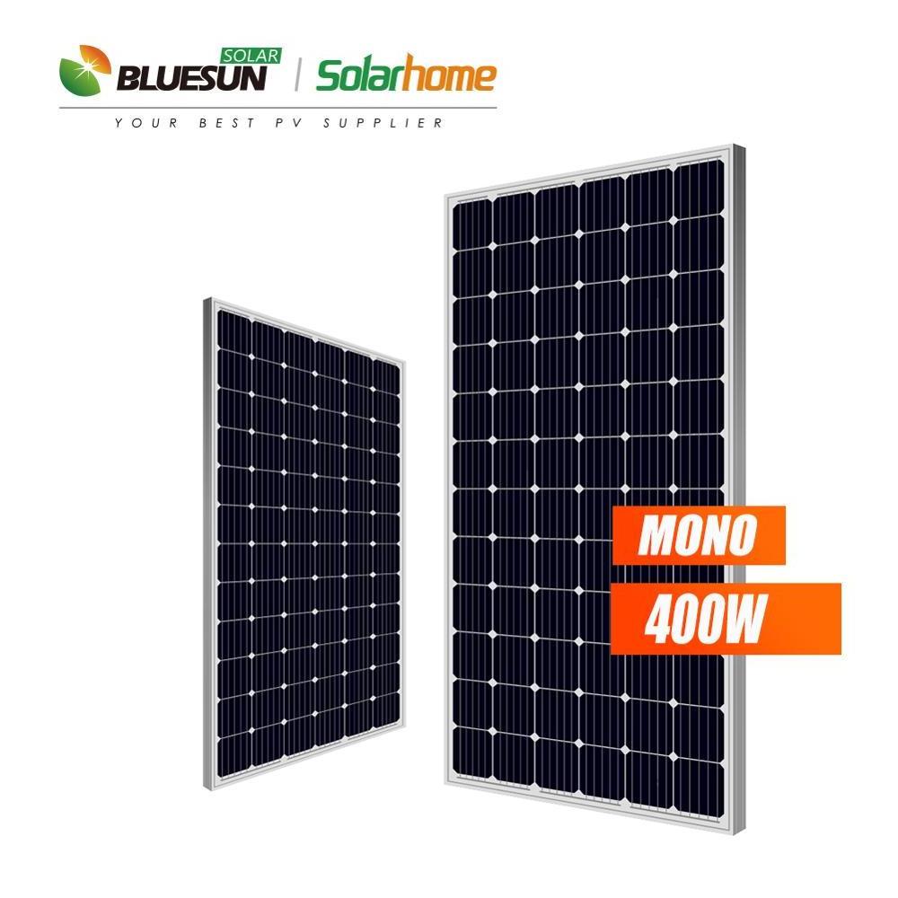 Bluesun Solar Panels 370 Watt 380w  24 Volt Mono 5BB 360W 380W Solar Panel