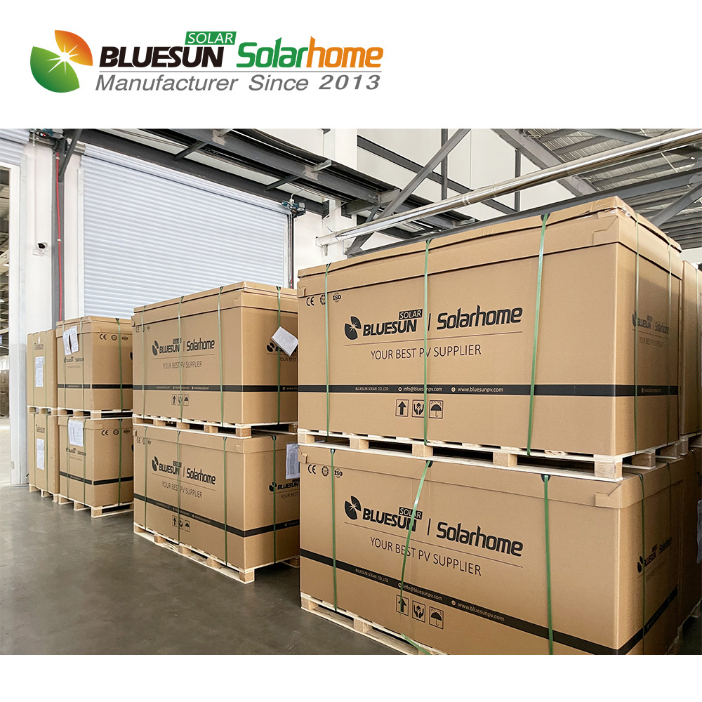 Bluesun Solar Panel 400W 450W 540W 550W Photovoltaic Panel Solar Us Long Beach Warehouse