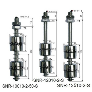 magnetic vertical stainless float switch