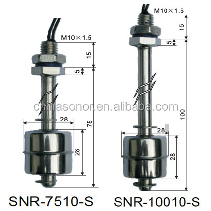 water tank float switch/vertical float switch/magnetic float switch