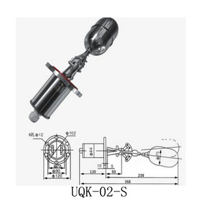 UQK-02S horizontal float switch/flange float switch