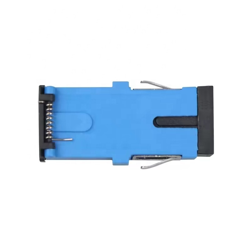 Blue Green Simplex Duplex Single Mode Upc Apc Sc to Sc Lc Fiber Optic Connector Coupler Adapter