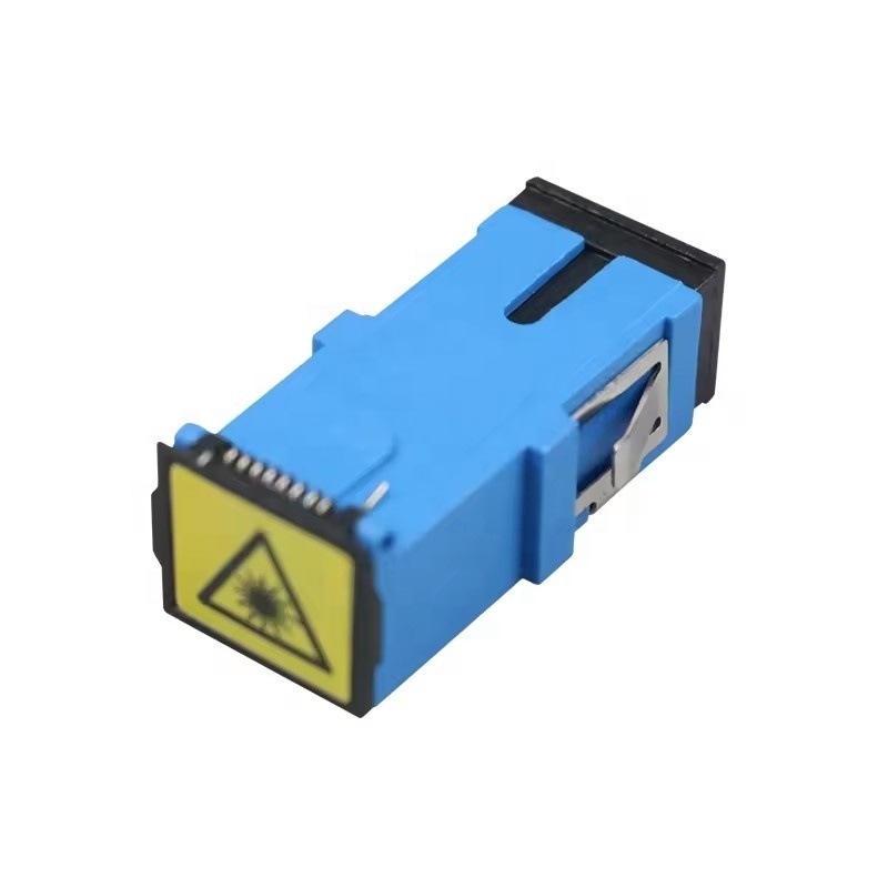 Blue Green Simplex Duplex Single Mode Upc Apc Sc to Sc Lc Fiber Optic Connector Coupler Adapter