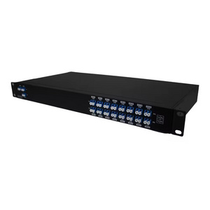 Rackmount 4 8 16 18 channel WDM CWDM DWDM Mux Demux Module, 1U Rack Mount CWDM Multiplexer FWDM Splitter Device