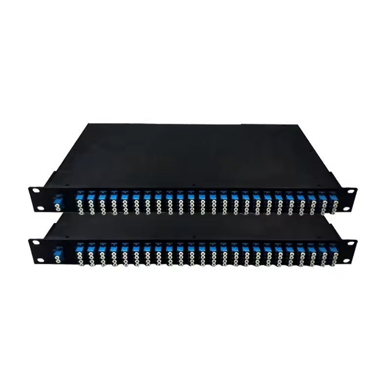 8 16 32 CH DWDM splitter 1U Rackmount DWDM Module 100G FWDM CWDM 1270-1610nm DWDM MUX/DEMUX