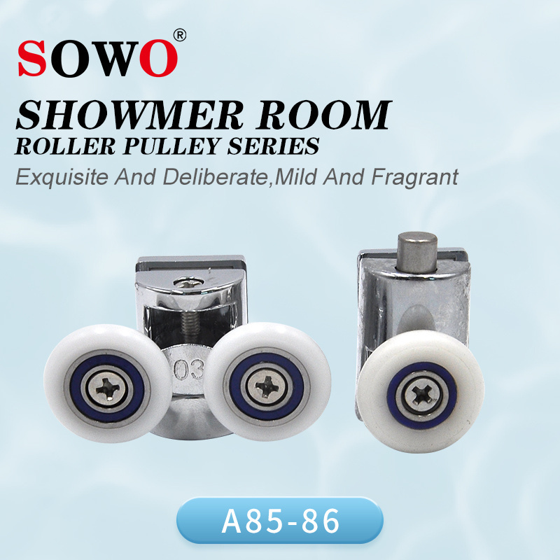 Shower room Zinc Alloy Door Rollers A85/A86 Gate Roller Wheel Sliding Door Rollers