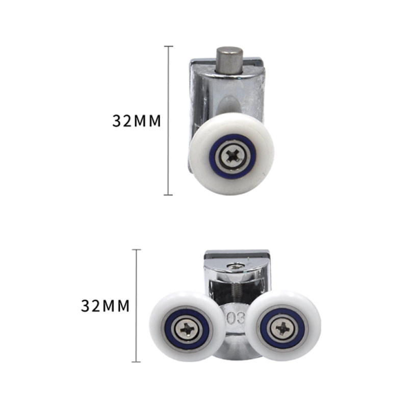 Shower room Zinc Alloy Door Rollers A85/A86 Gate Roller Wheel Sliding Door Rollers